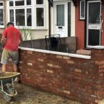 five0aks drives garden wall 1