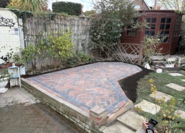 block paved patio in rayleigh 03