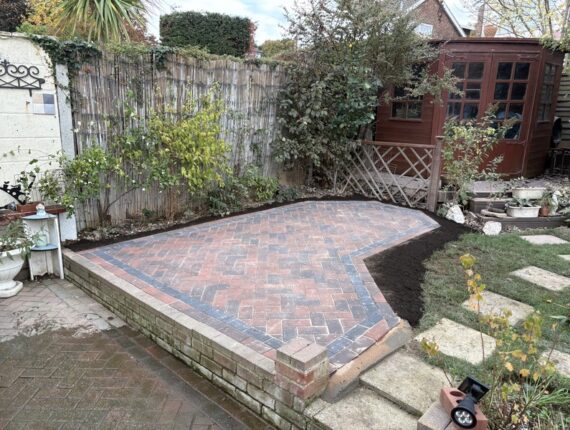 block paved patio in rayleigh 03